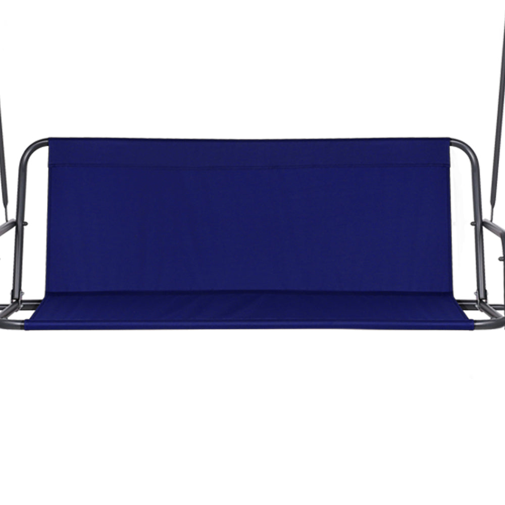 Gardeon Canopy Swing Chair - Navy-4