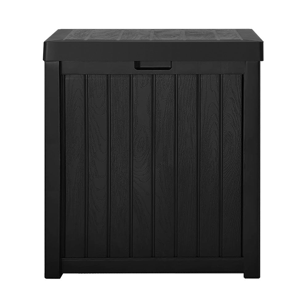 Gardeon Outdoor Storage Box 195L Bench Seat Garden Deck Toy Tool Sheds-2