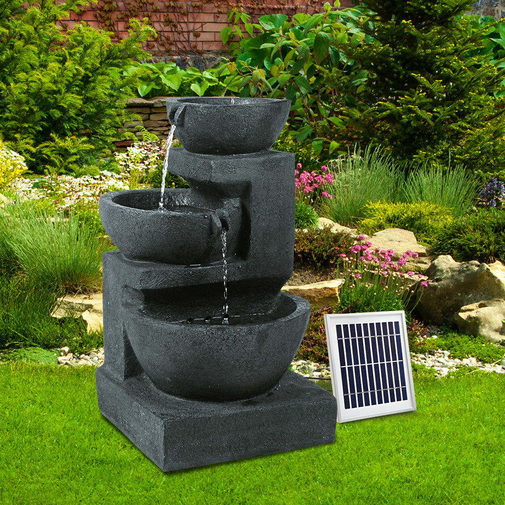 Gardeon Solar Fountain with LED Lights-7