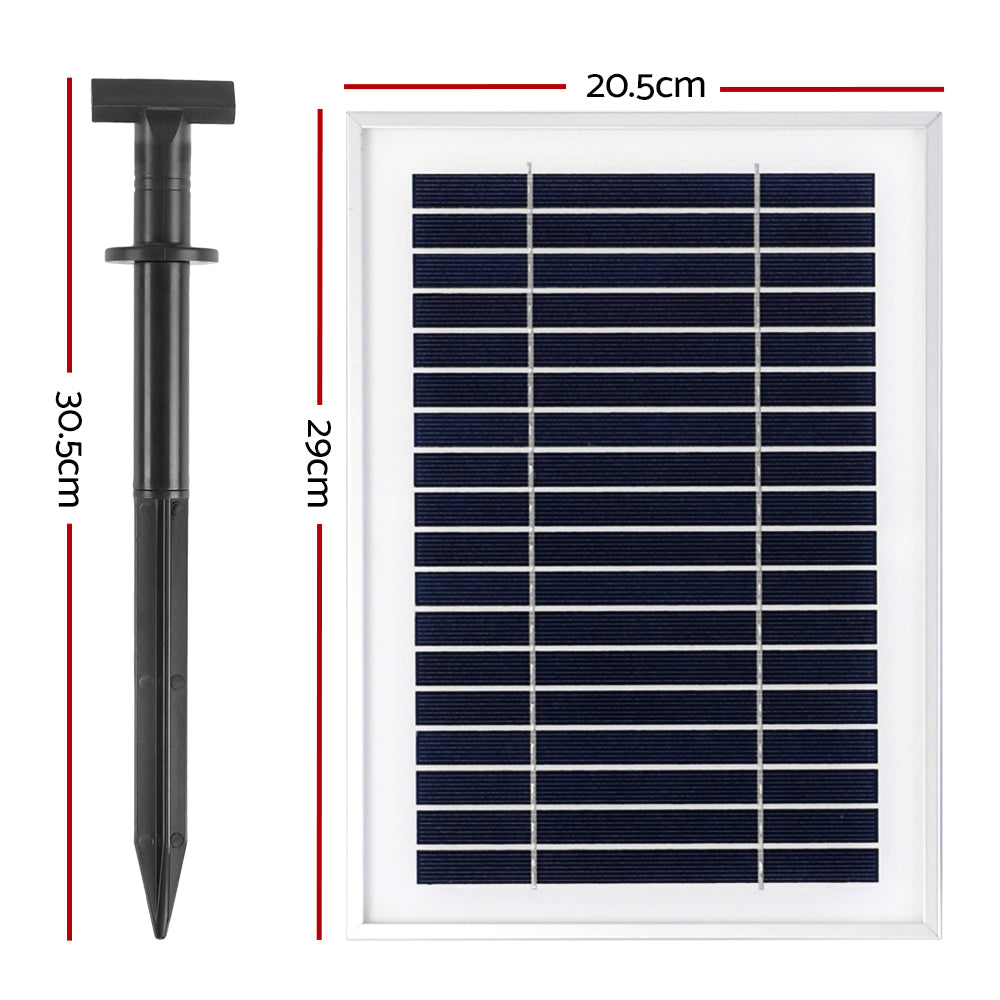 Gardeon Solar Pond Pump with Battery Kit Solar Powered Garden Water Fountain-1