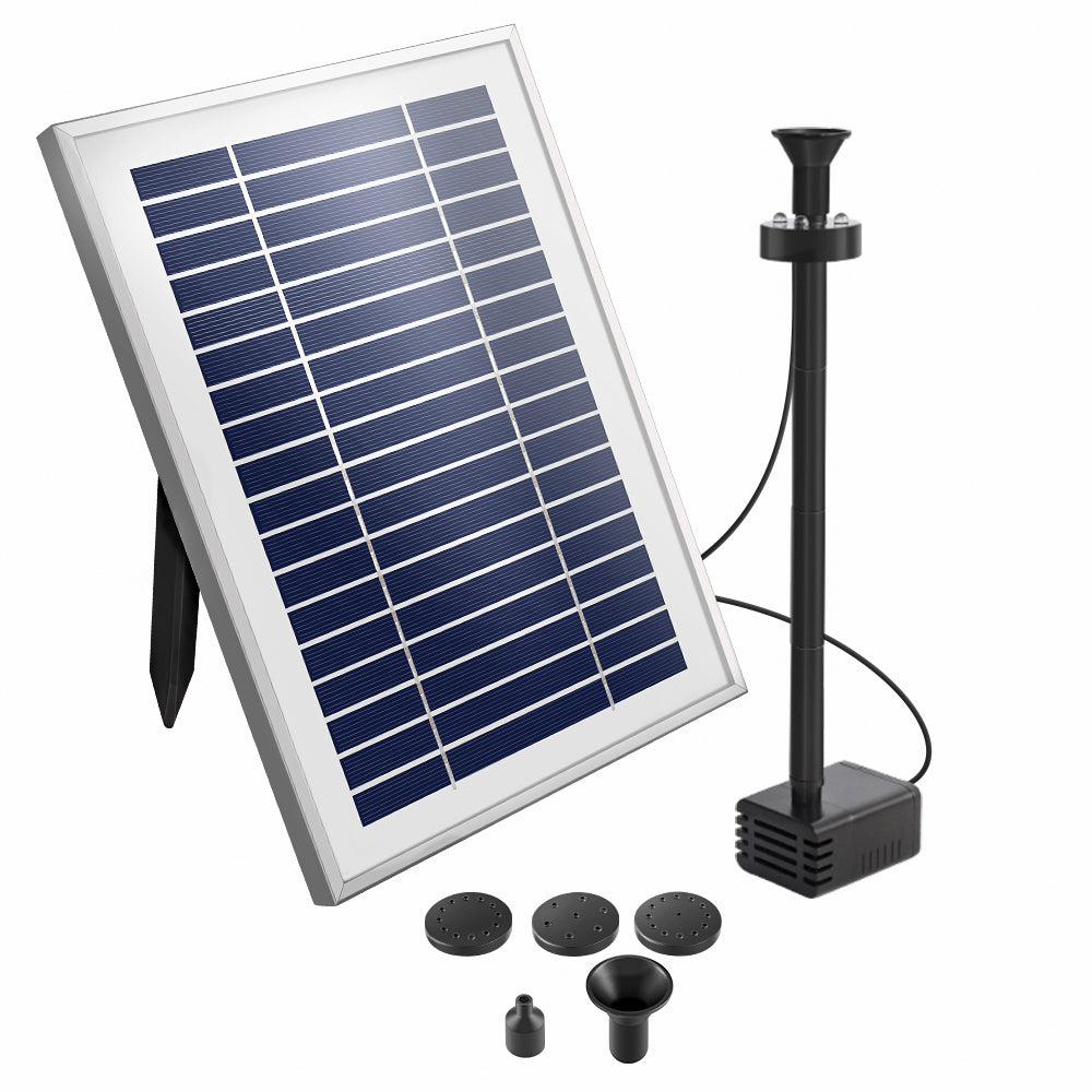 Gardeon Solar Pond Pump with Battery Kit Solar Powered Garden Water Fountain-0