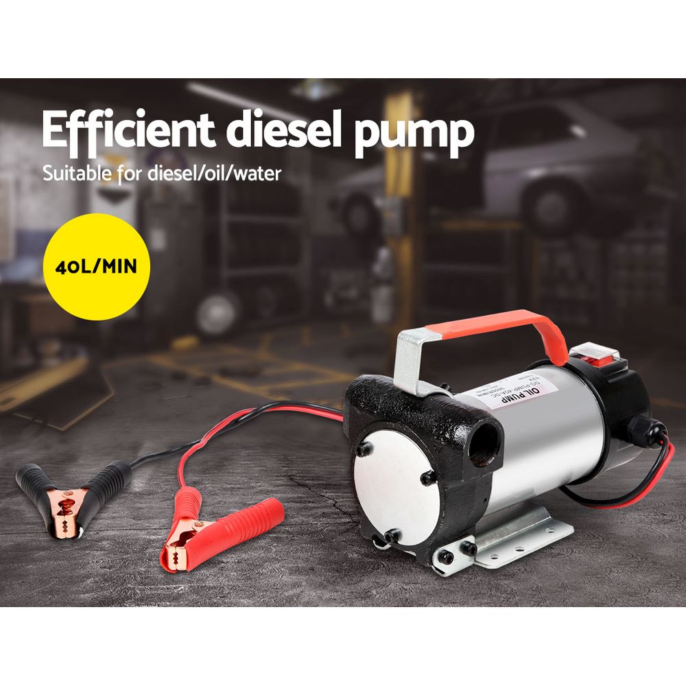 Giantz 12V Bio Diesal Transfer Pump-2