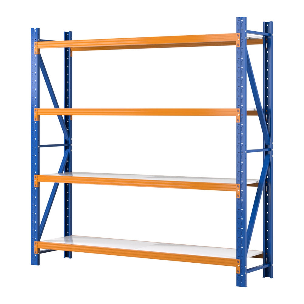 Giantz 2MX2M Garage Shelving Warehouse Rack Pallet Storage Shelves Racking Steel-0