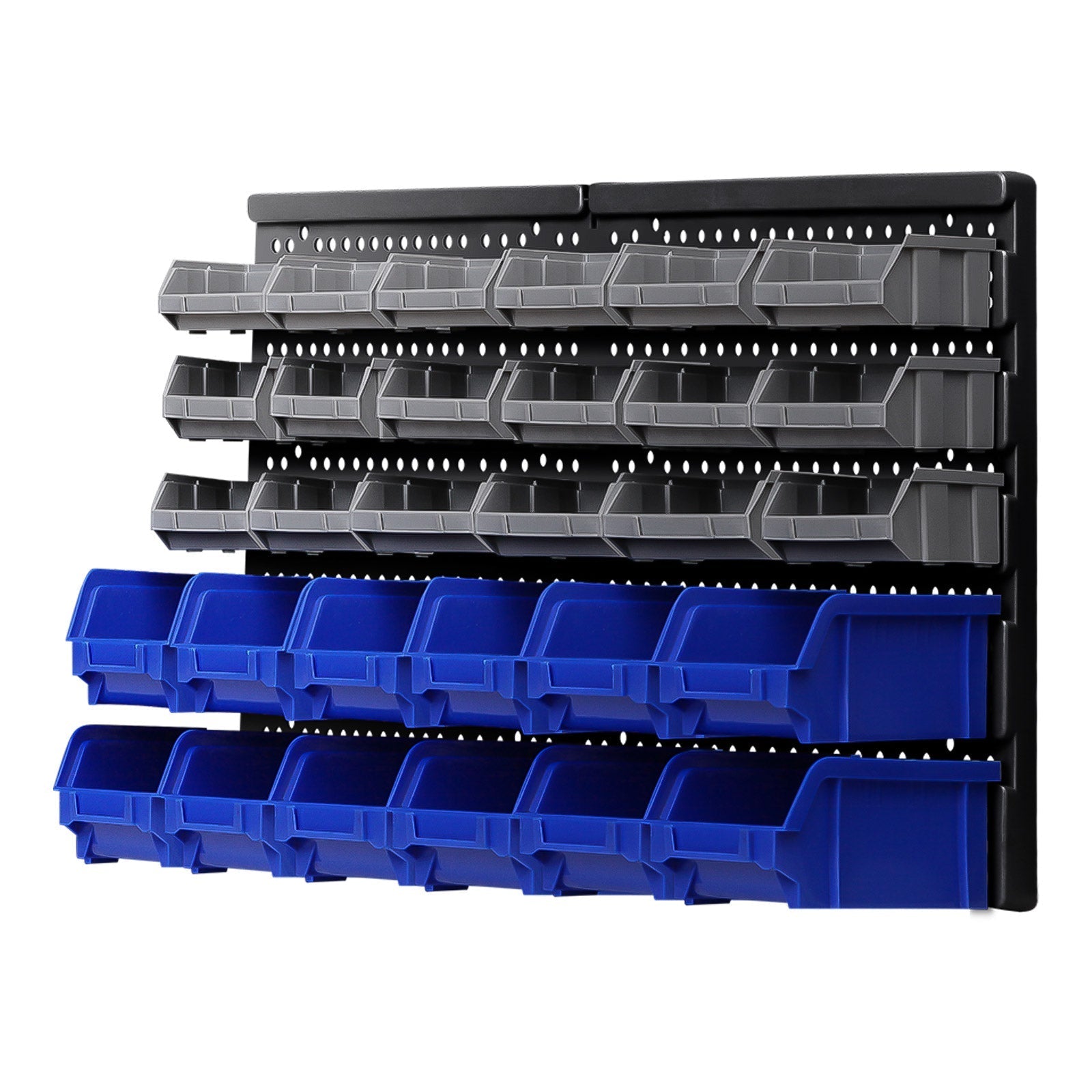 Giantz 30 Bin Wall Mounted Rack Storage Organiser-0