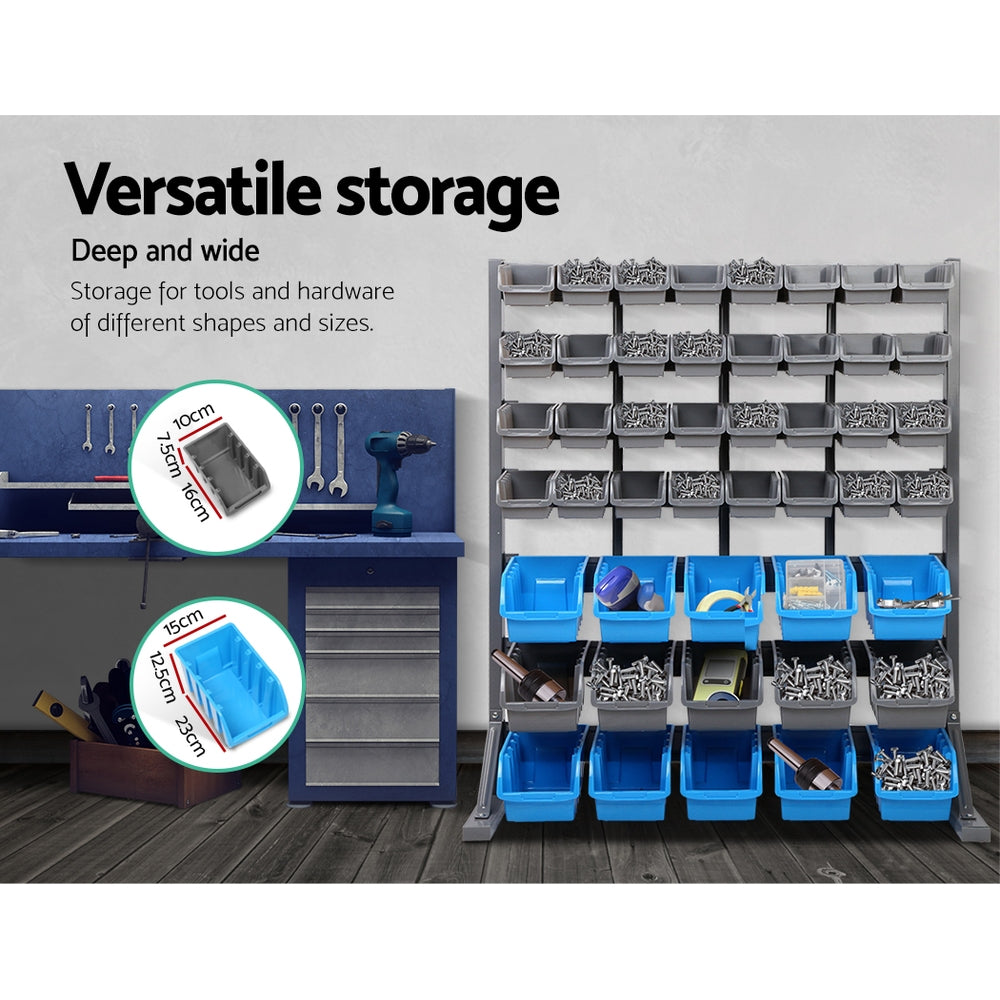 Giantz 47 Bin Storage Shelving Rack-4