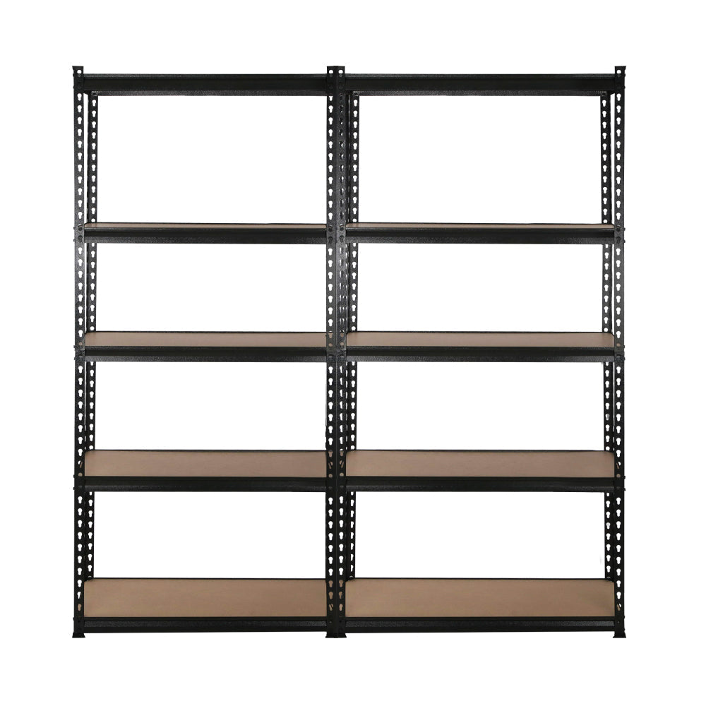 Giantz 4X1.8M Garage Shelving Warehouse Rack Storage Shelves Pallet Racking Black-2