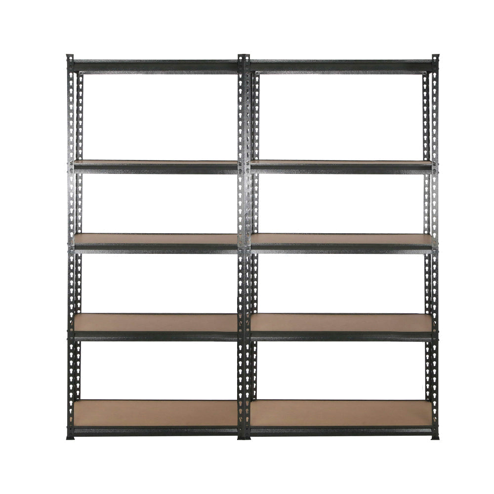 Giantz 4X1.8M Garage Shelving Warehouse Rack Storage Shelves Pallet Racking Charcoal-2