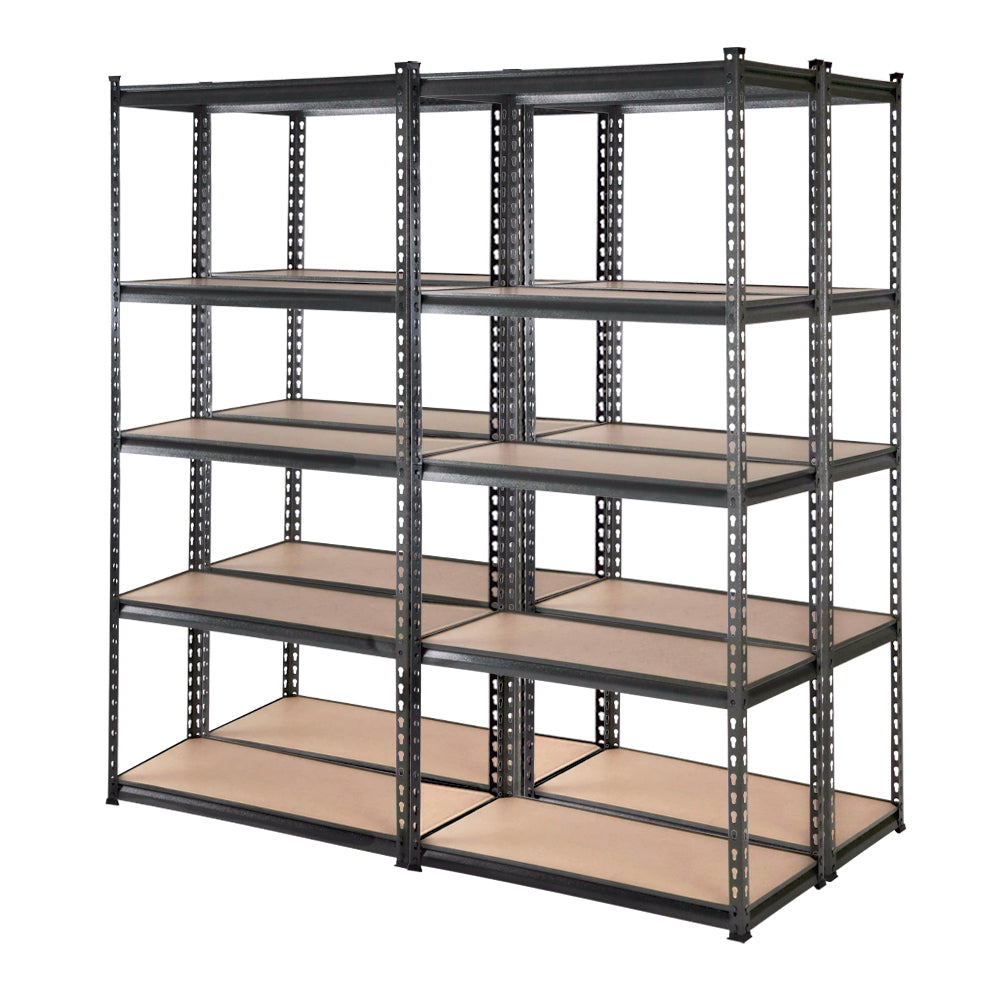 Giantz 4X1.8M Garage Shelving Warehouse Rack Storage Shelves Pallet Racking Charcoal-0