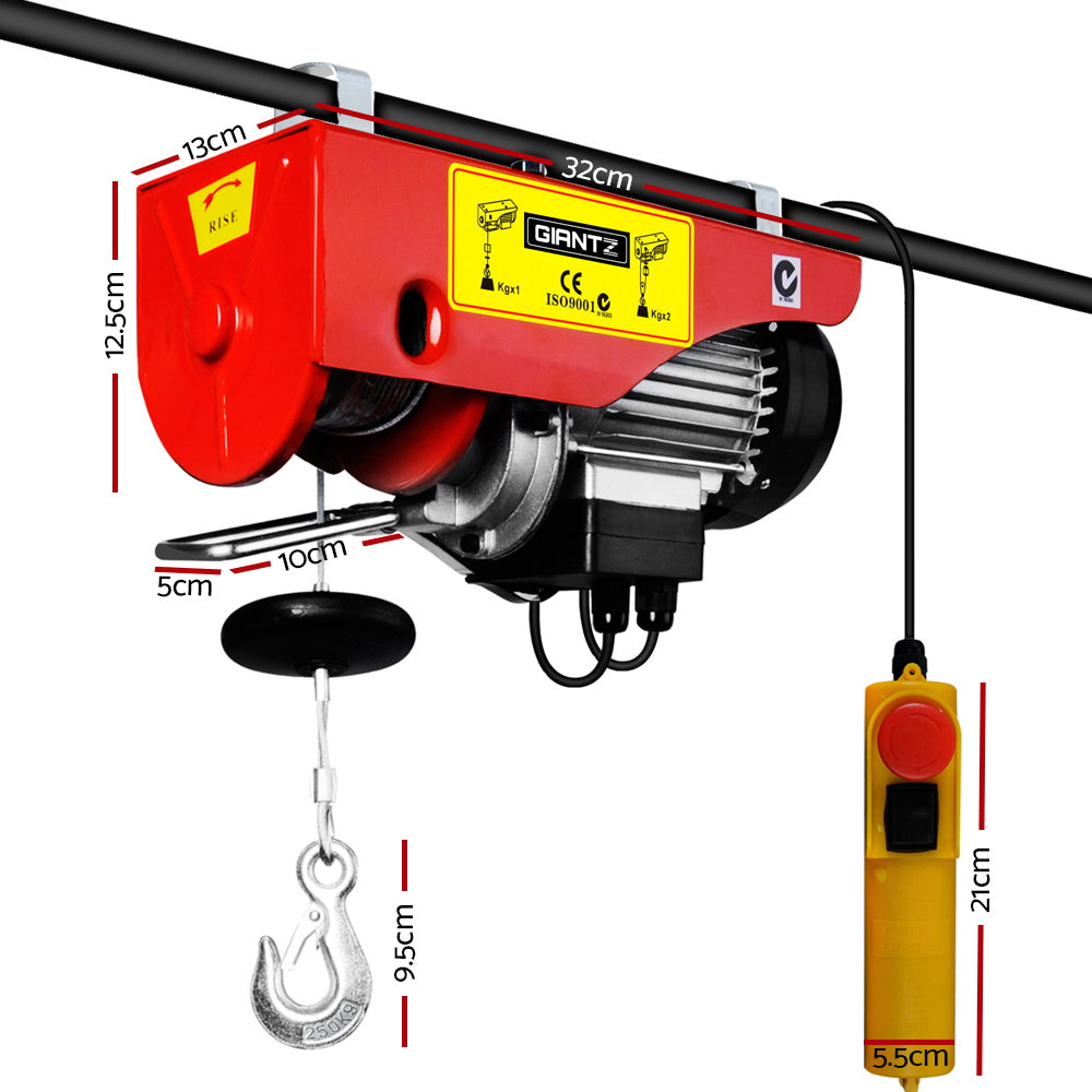 Giantz 510w Electric Hoist winch-1