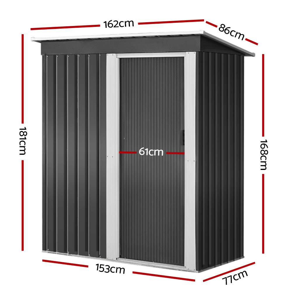 Giantz Garden Shed 1.64x0.86M Outdoor Storage Sheds Tool Workshop-1