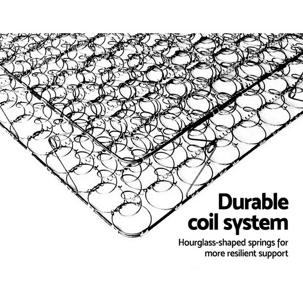 Giselle Bedding Alzbeta Bonnell Spring Mattress 16cm Thick Double-6