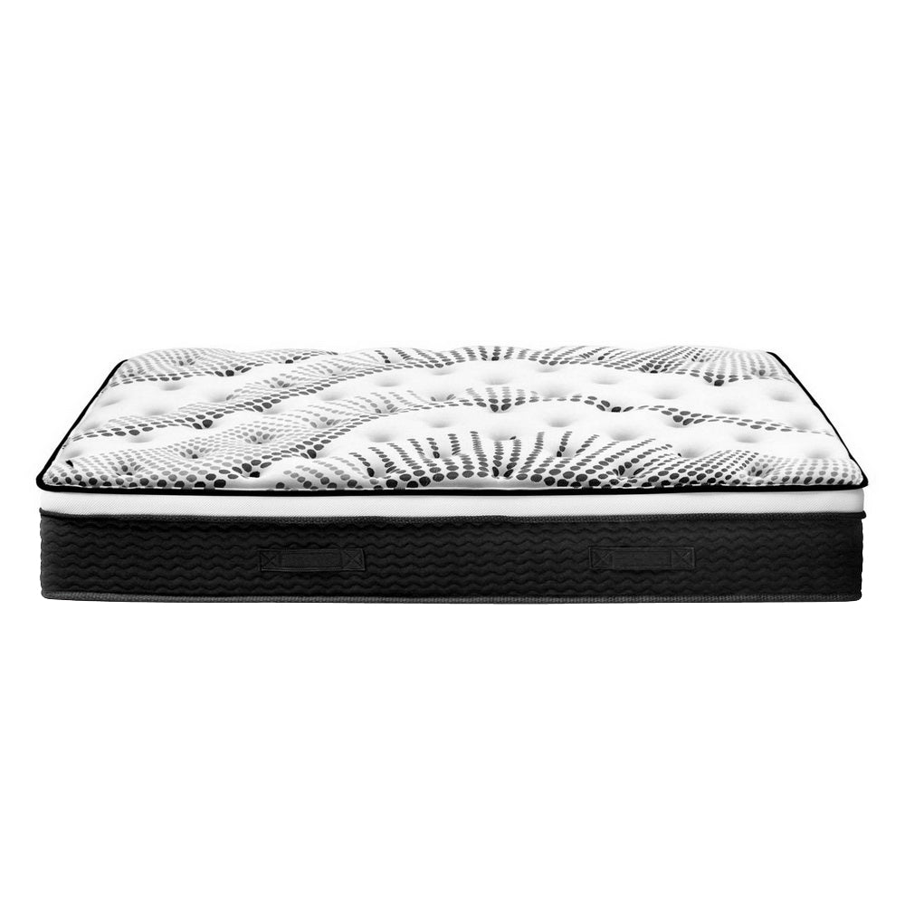 Giselle Bedding Como Euro Top Pocket Spring Mattress 32cm Thick Queen-3