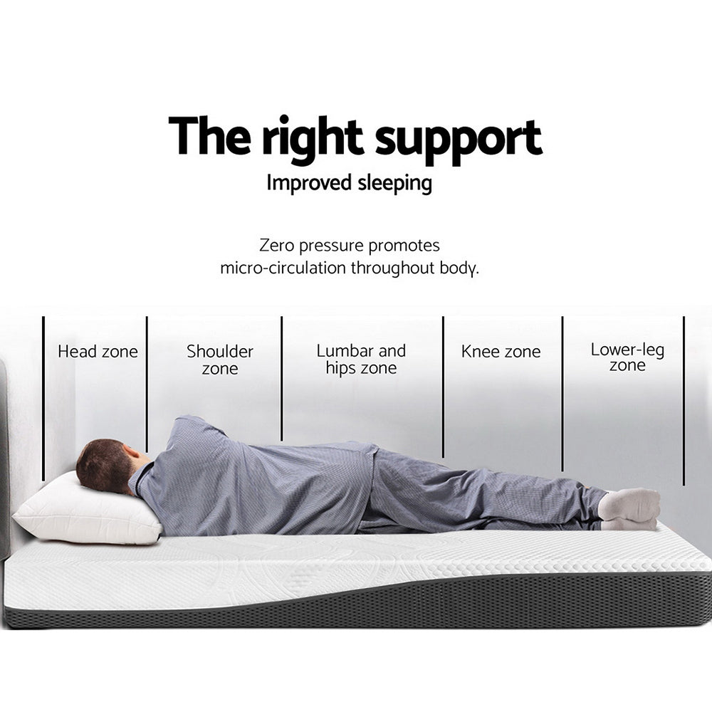 Giselle Bedding Double Size Memory Foam Mattress Cool Gel without Spring-6