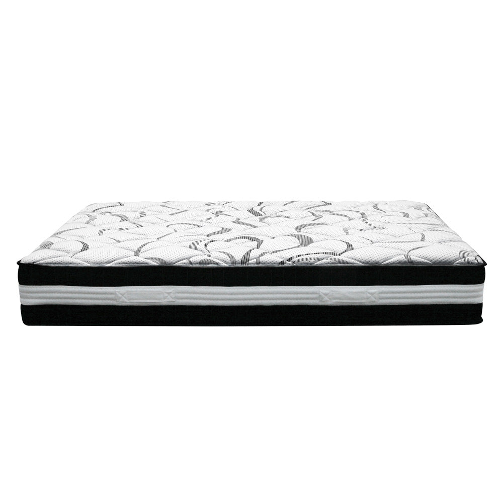 Giselle Bedding Mykonos Euro Top Pocket Spring Mattress 30cm Thick Queen-3