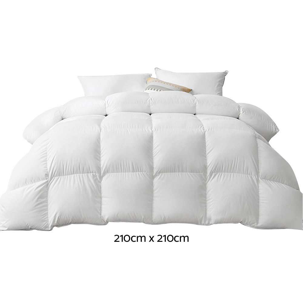 Giselle Bedding Queen Size 700GSM Goose Down Feather Quilt-1