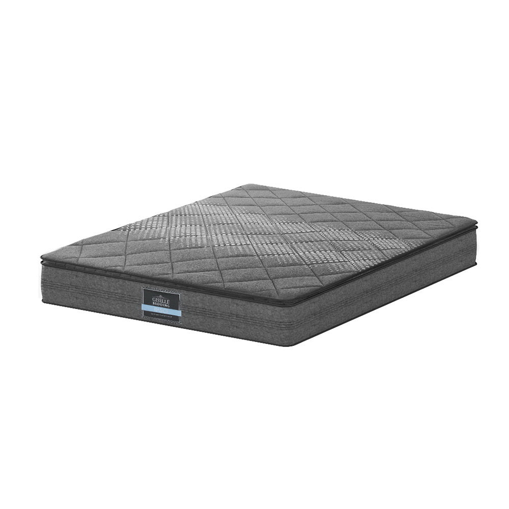 Giselle SINGLE Mattress Pillow Top Bed Size Bonnell Spring Medium Firm Foam 18CM-0