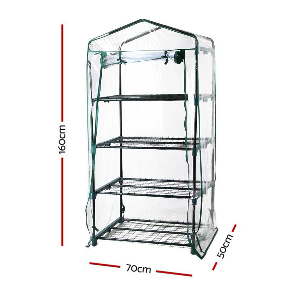 Greenfingers Greenhouse Garden Shed Tunnel Plant Green House Storage Plant Lawn-1
