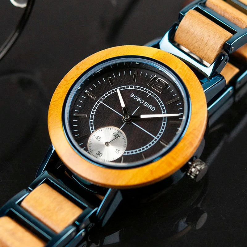 relogio masculino BOBO BIRD Men Watch erkek kol saati Luxury Wooden Watches Waterproof Great Gift for Boyfriend Accept Custom
