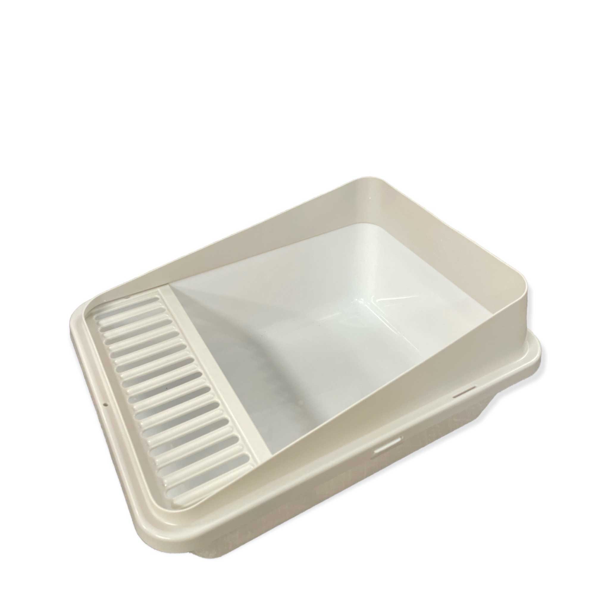 High Back Cat Litter Tray - Pet Fresh Clean Kitten Toilet Box-1