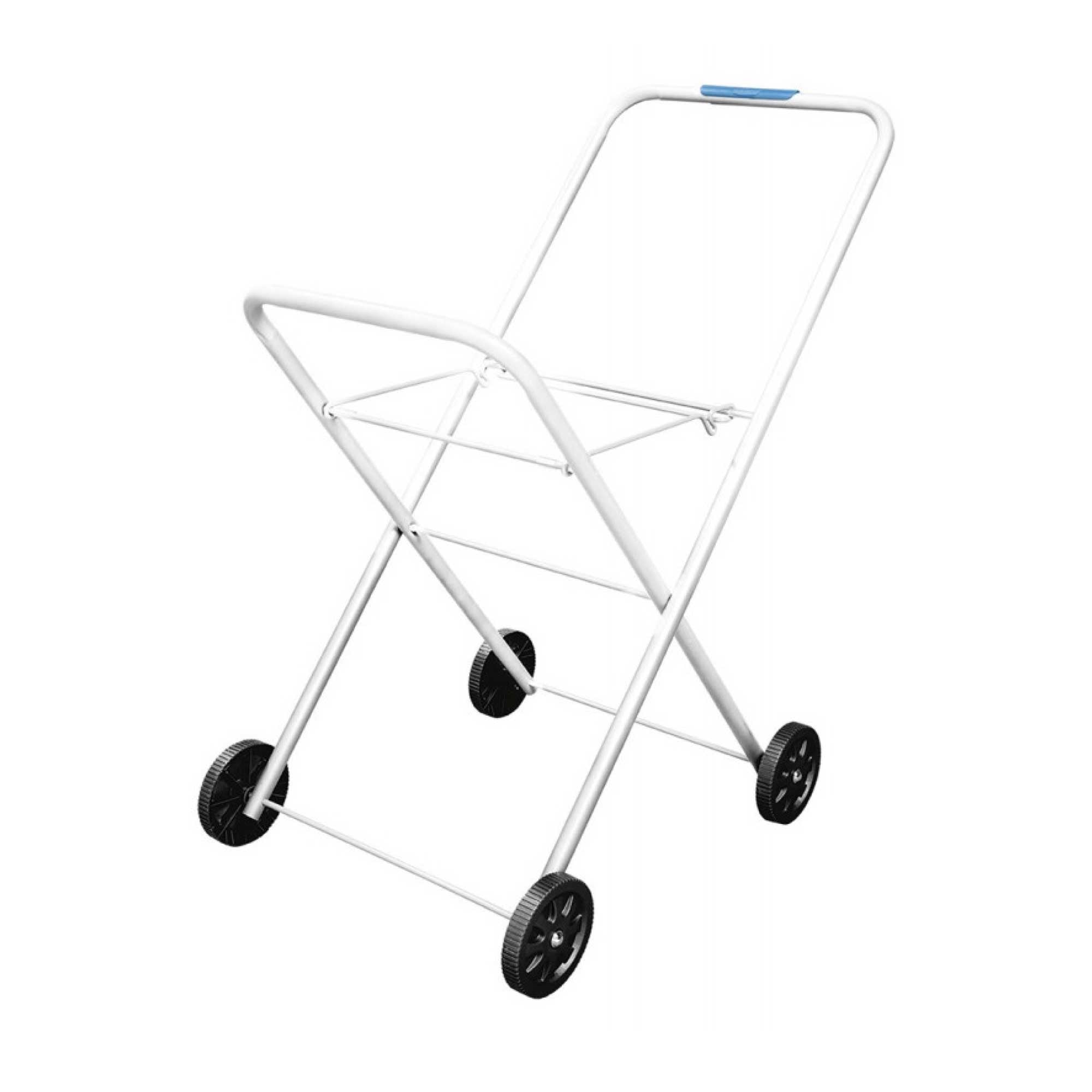 Hills Classic Laundry Trolley For Clothes Washing Basket Collapsible Wheels Cart-0