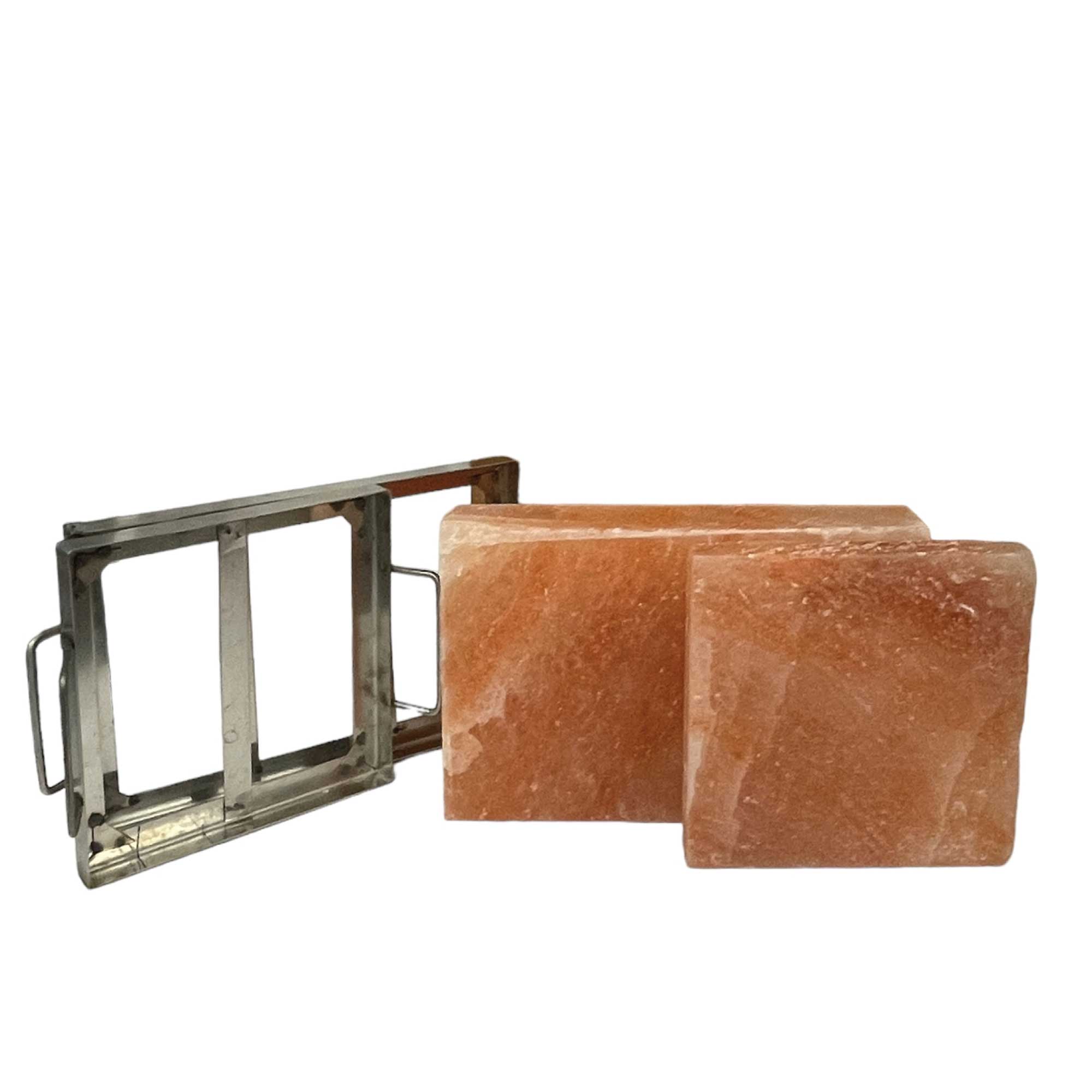 Himalayan Pink Salt Cooking Block and Tray - Slab Tile-0