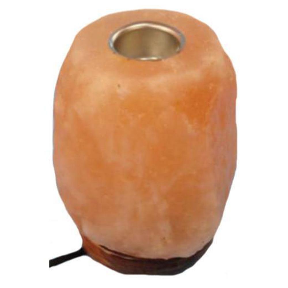 Himalayan Pink Salt Essential Oil Diffuser - Aromatherapy Lamp + 12V 12W Switch-0