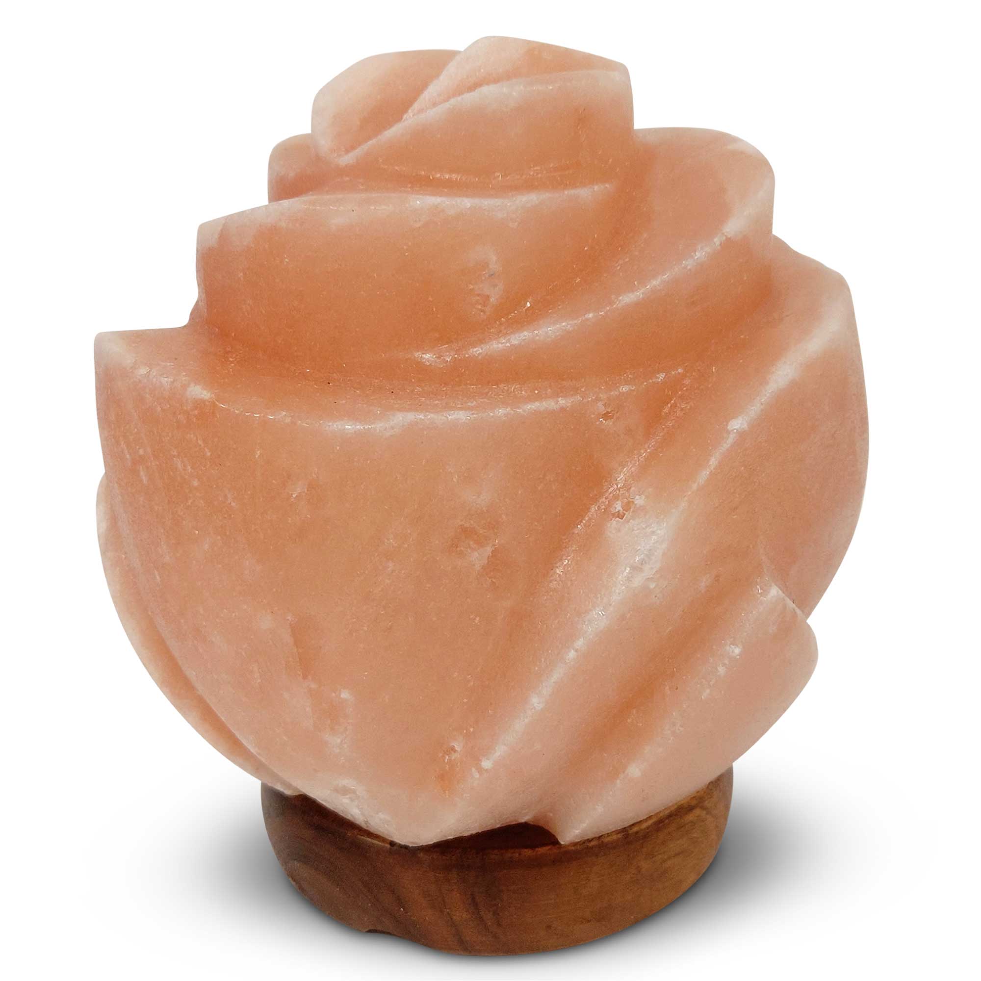 Himalayan Pink Salt Lamp + 12W 12V Switch - Carved Shape Natural Crystal Rock-16