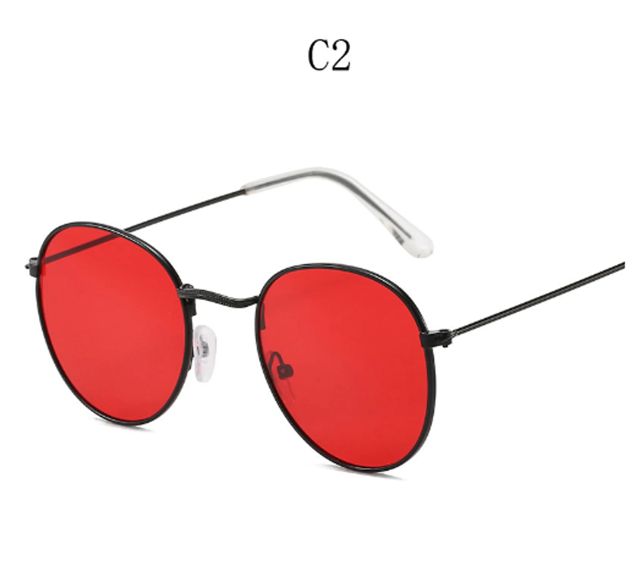 Small Retro Round Sunglasses for Women