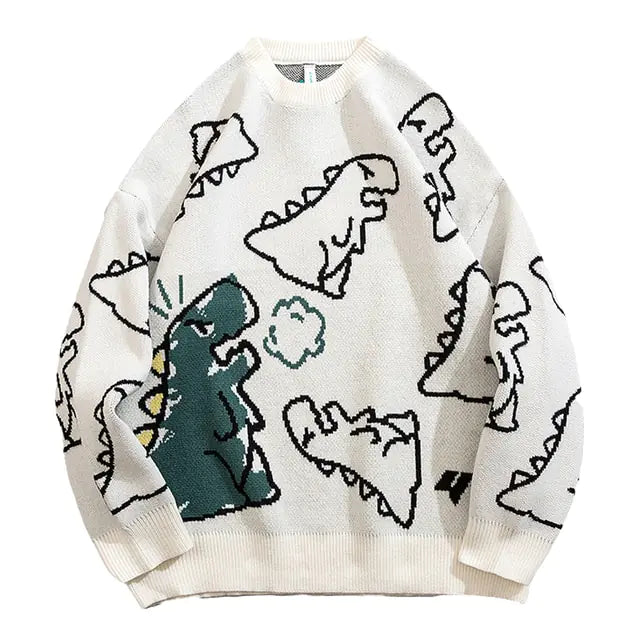 Oversized Knitted Streetwear Hip Hop