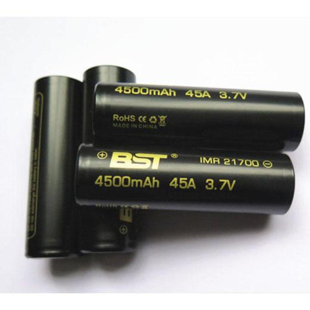 IMR 21700 45A Rechargeable Batteries - BST  4500mAh 3.7V Lithium Li-ion Battery-0