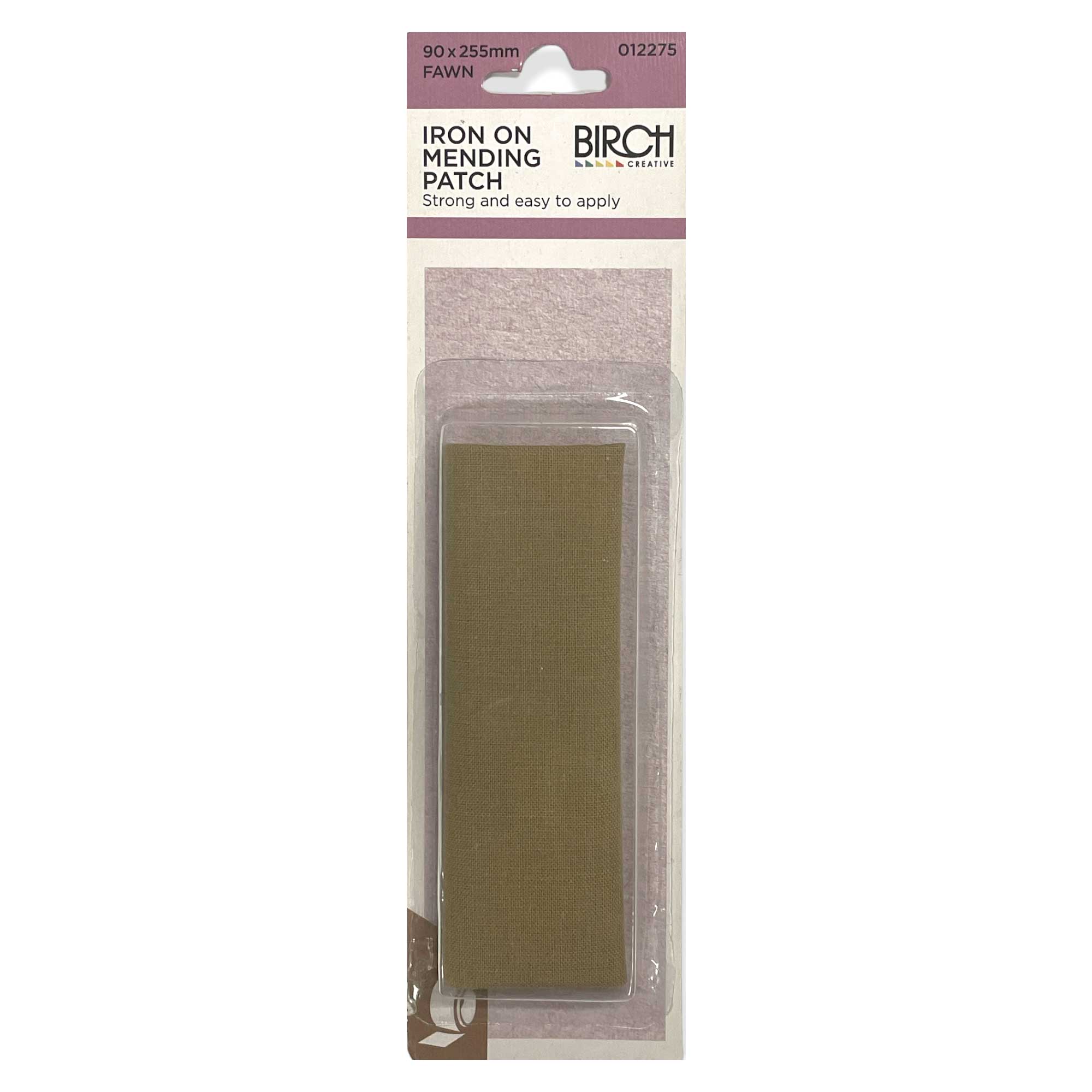 Iron On Mending Patch 90x255mm Cotton Clothes Repair Patches All Colours Birch-2