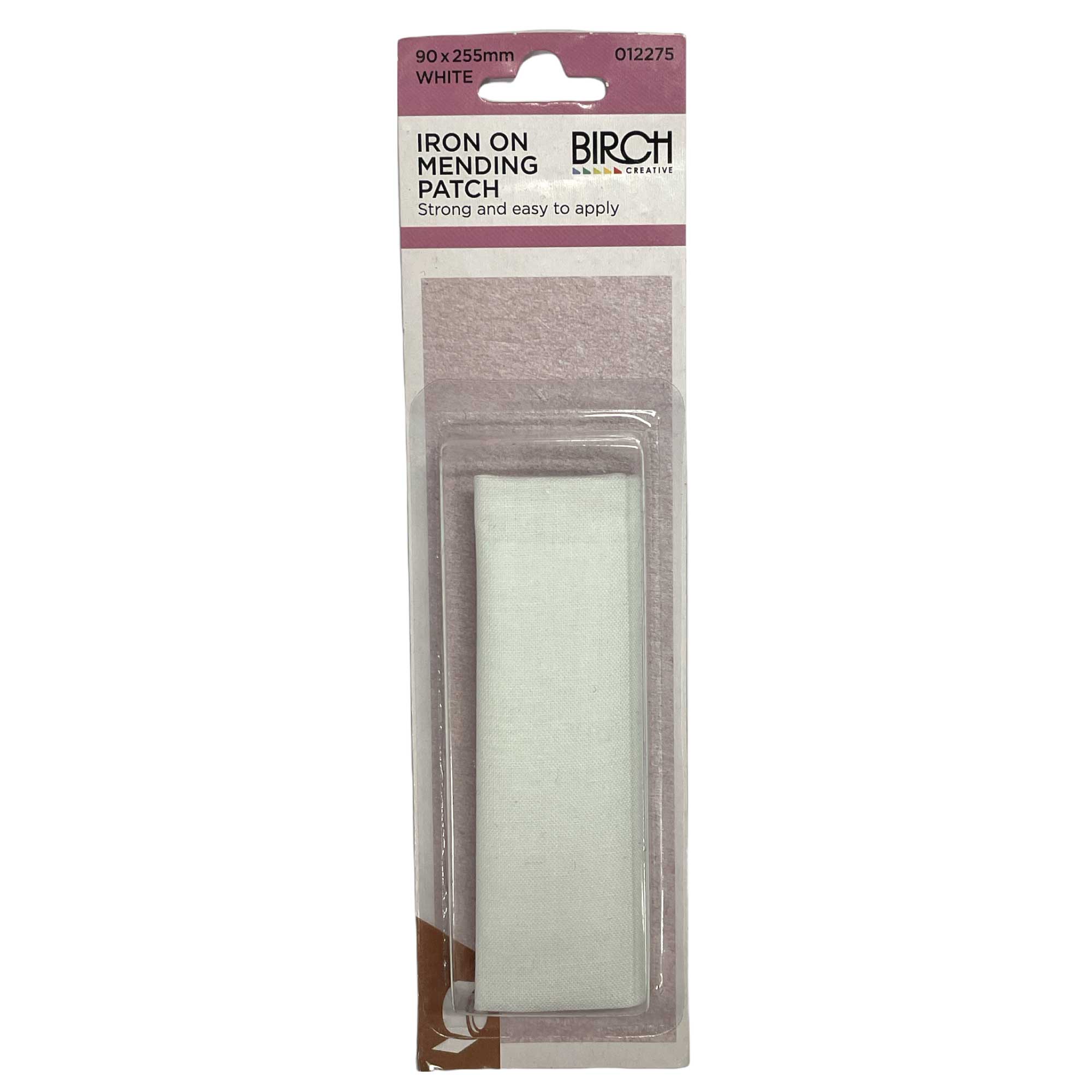 Iron On Mending Patch 90x255mm Cotton Clothes Repair Patches All Colours Birch-6