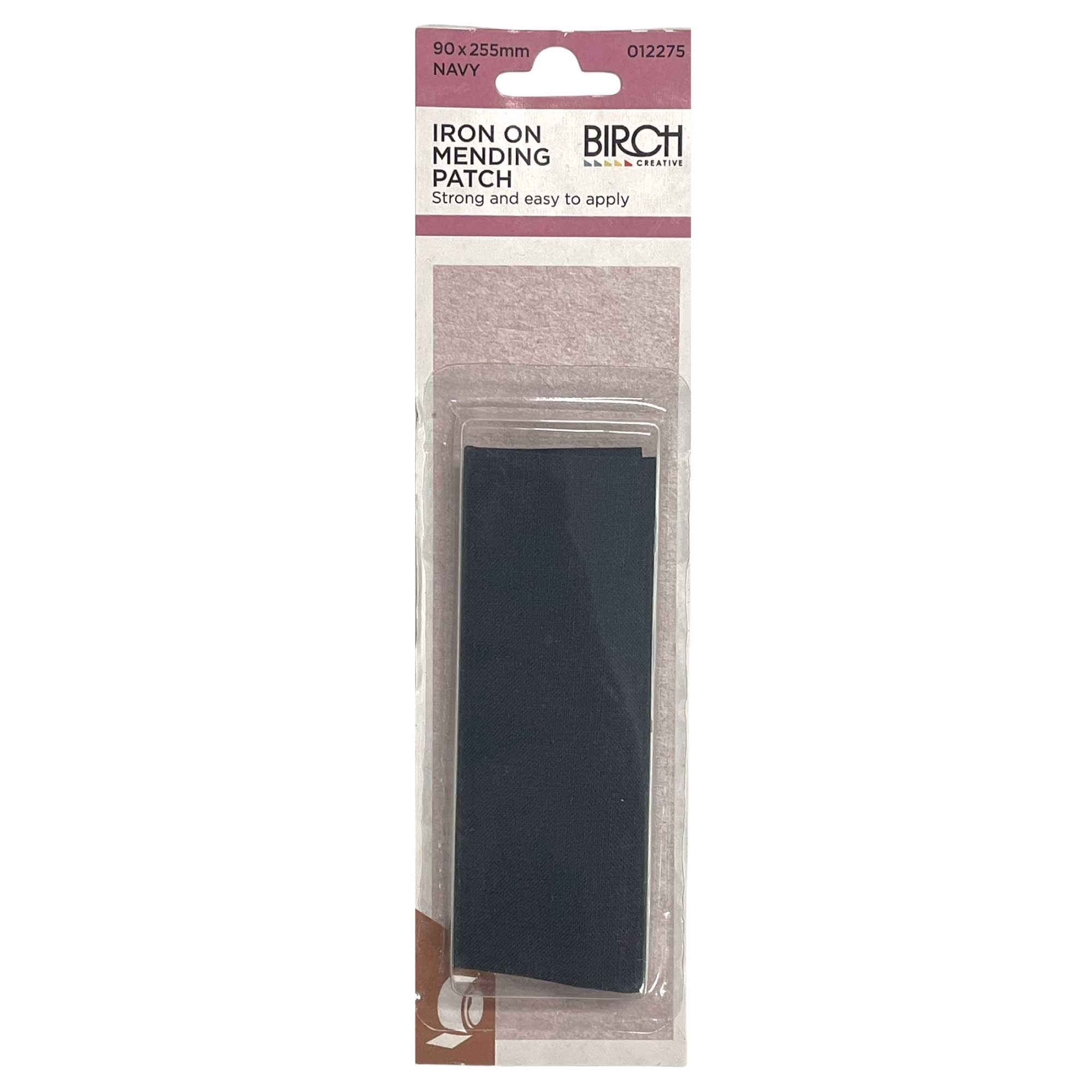 Iron On Mending Patch 90x255mm Cotton Clothes Repair Patches All Colours Birch-8