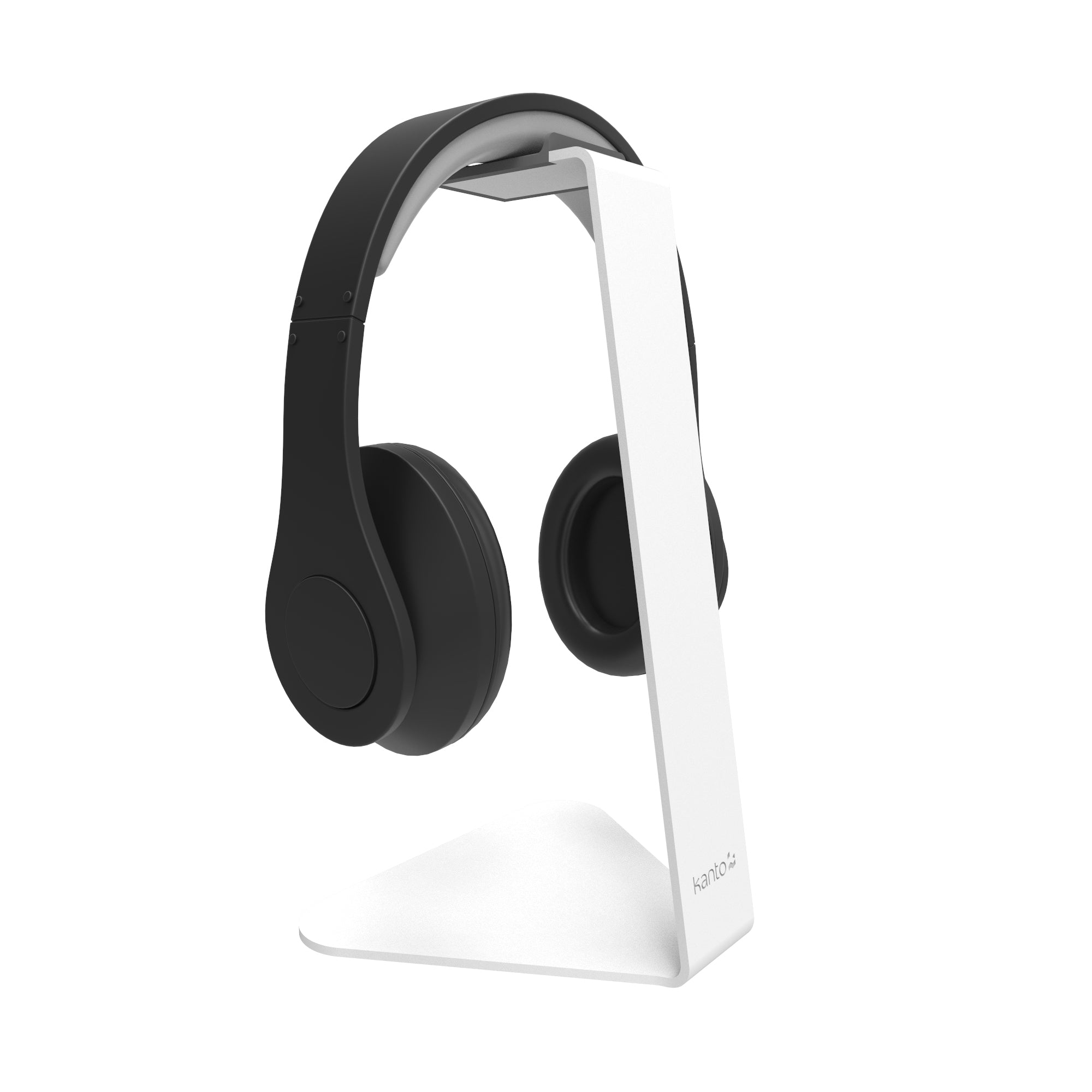 Kanto H1W Universal Desktop Headphone Stand, White-3