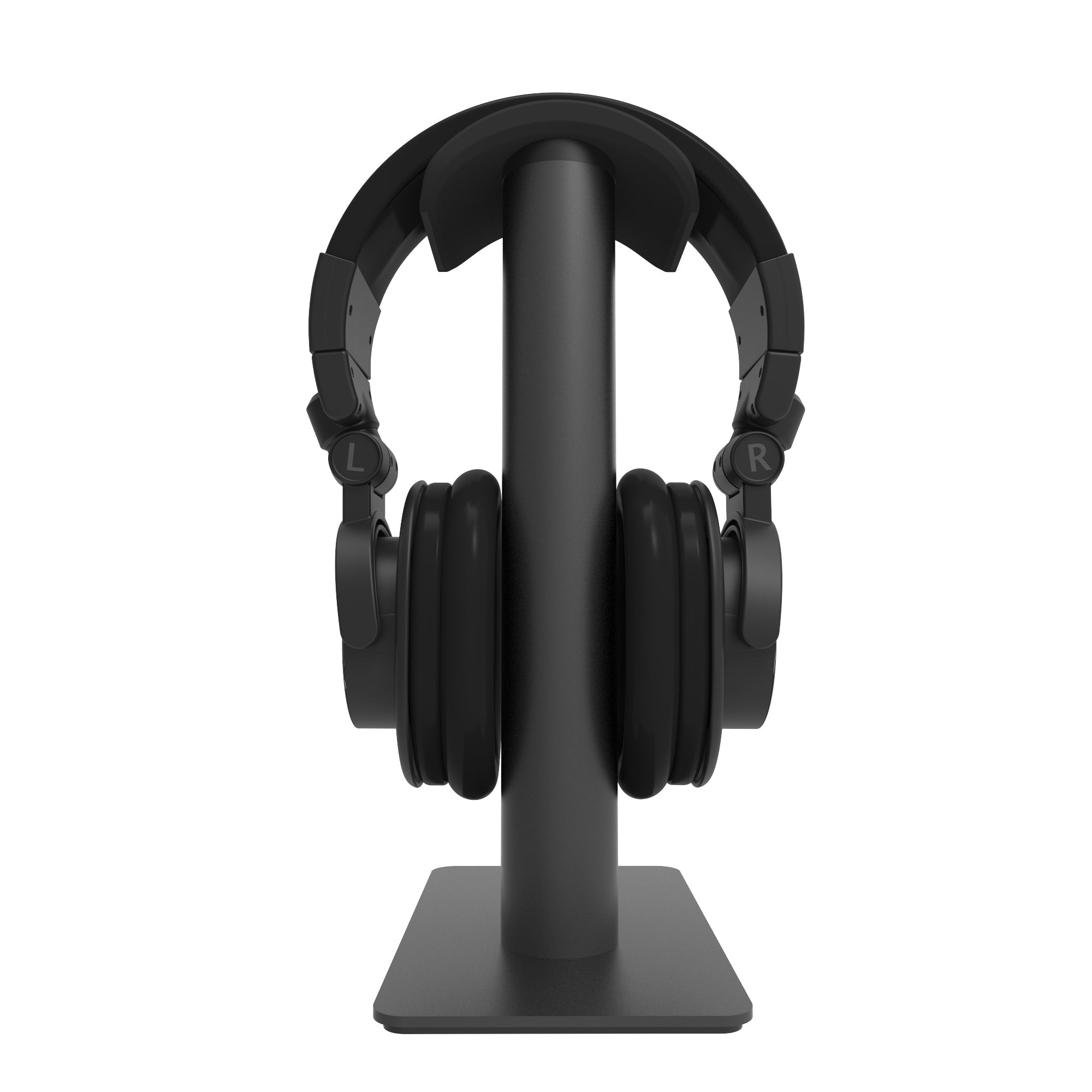 Kanto H2 Premium Universal Desktop Headphone Stand, Black-4