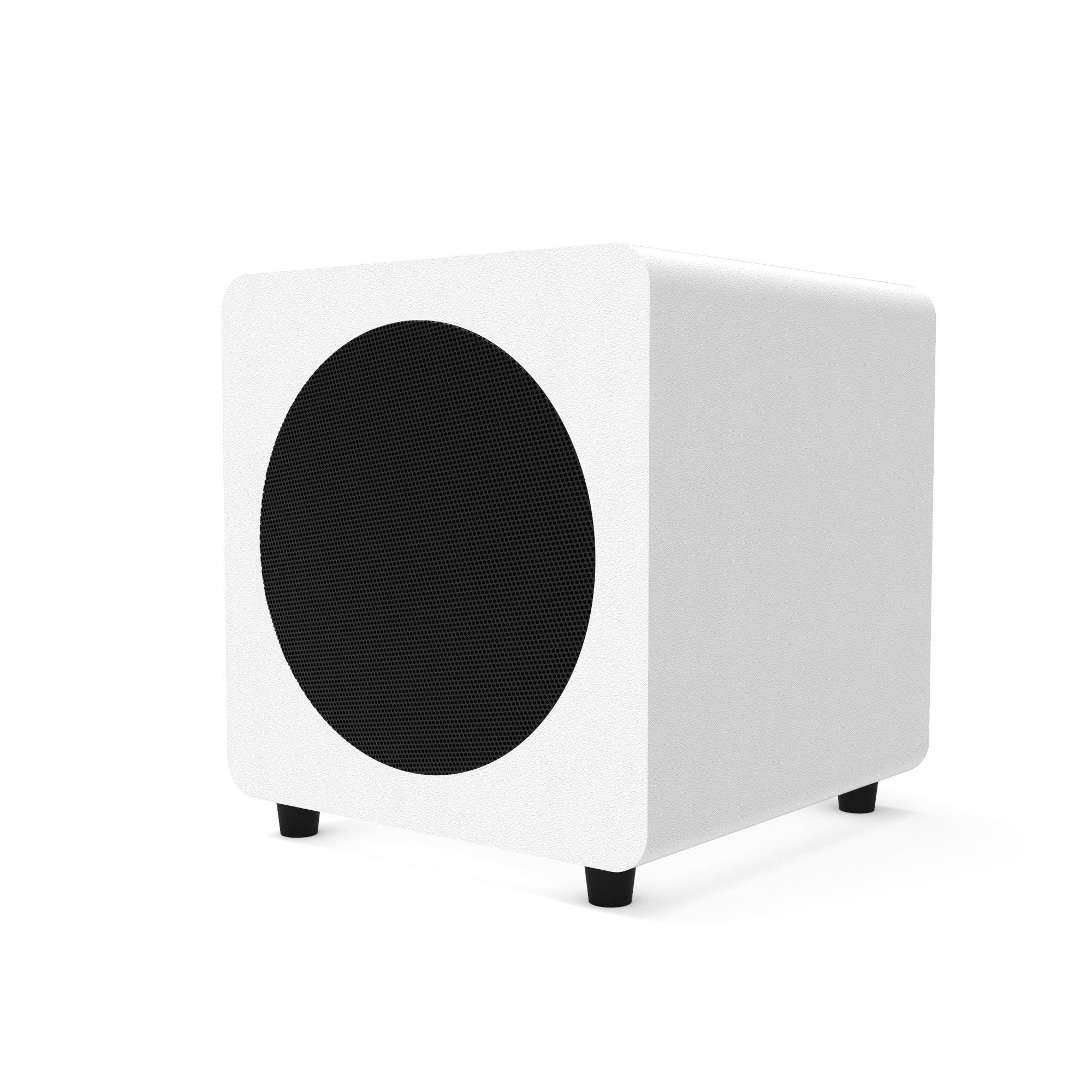 Kanto SUB8 300W 8" Sealed Powered Subwoofer, Matte White-0