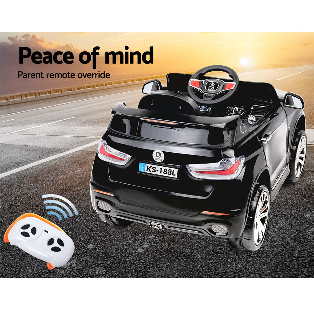 Kids Ride On Car BMW X5 Inspired Electric 12V Black-12