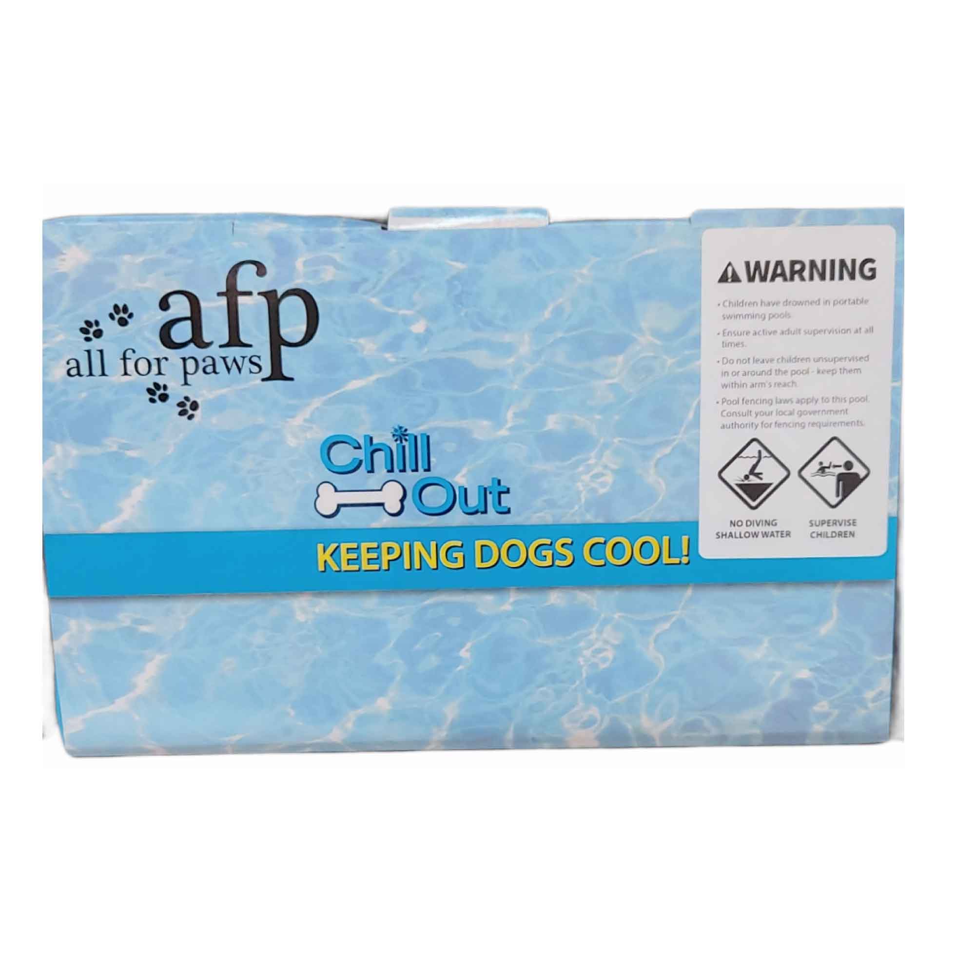 L Dog Swimming Pool Pet Chill Out Plastic Puppy Bath Splash Fun All For Paws-9