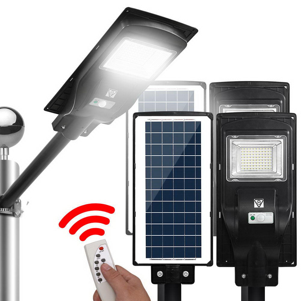 Leier Set of 2 LED Solar Lights Street Flood Sensor Outdoor Garden Light 90W-0