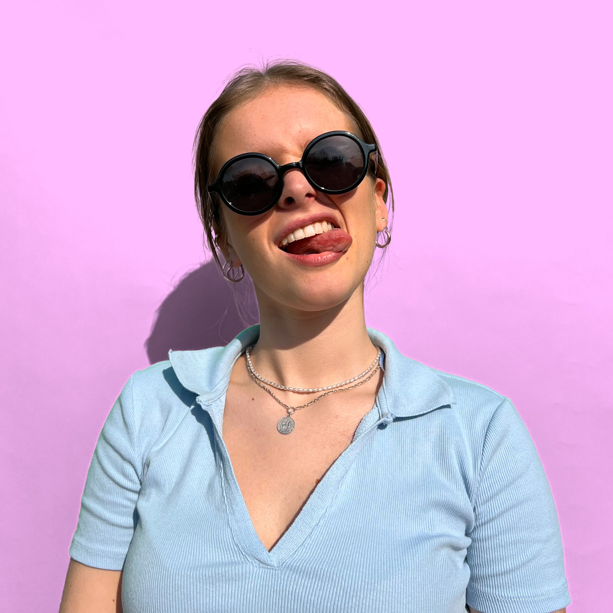 London Mole Artist Sunglasses Gloss Black / Black-6