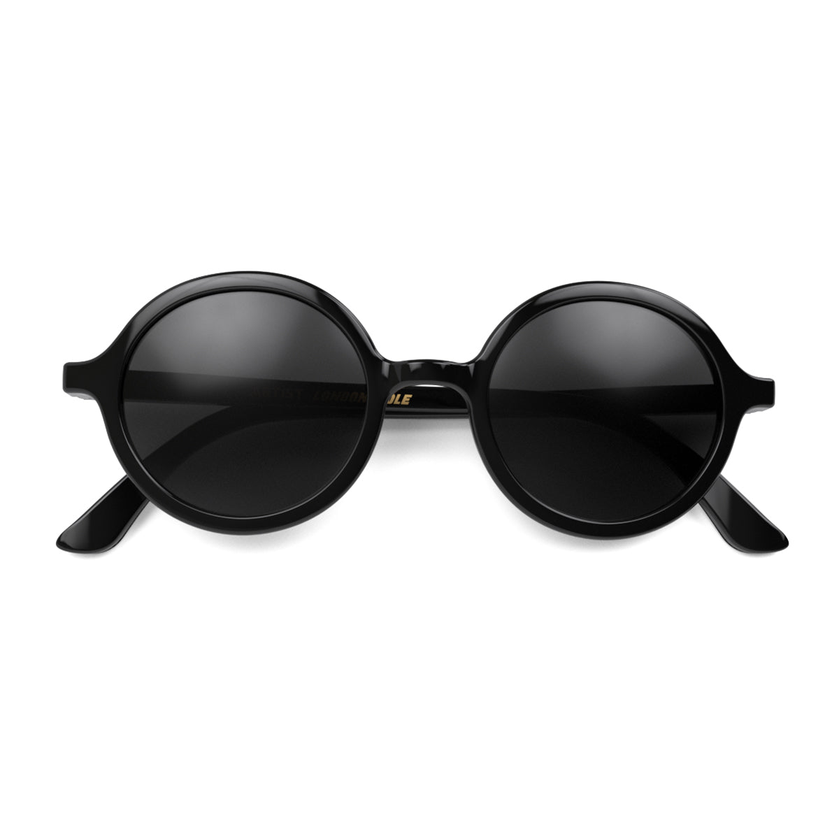London Mole Artist Sunglasses Gloss Black / Black-0
