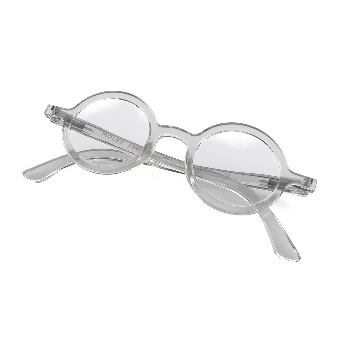 London Mole Moley Blue Blocker Glasses Transparent-2