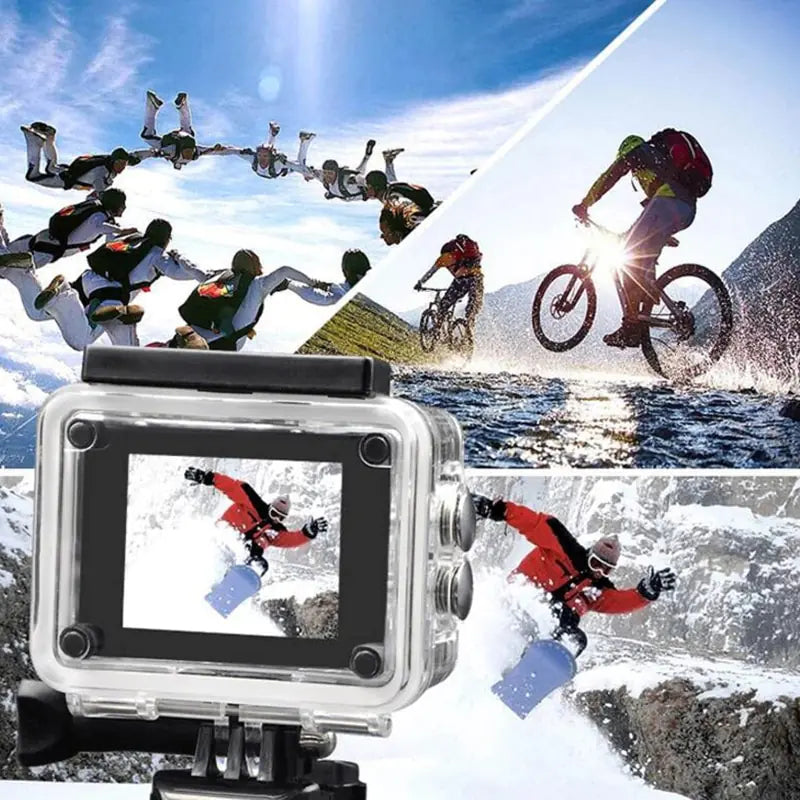 Action Camera Ultra HD 4K/30fps.