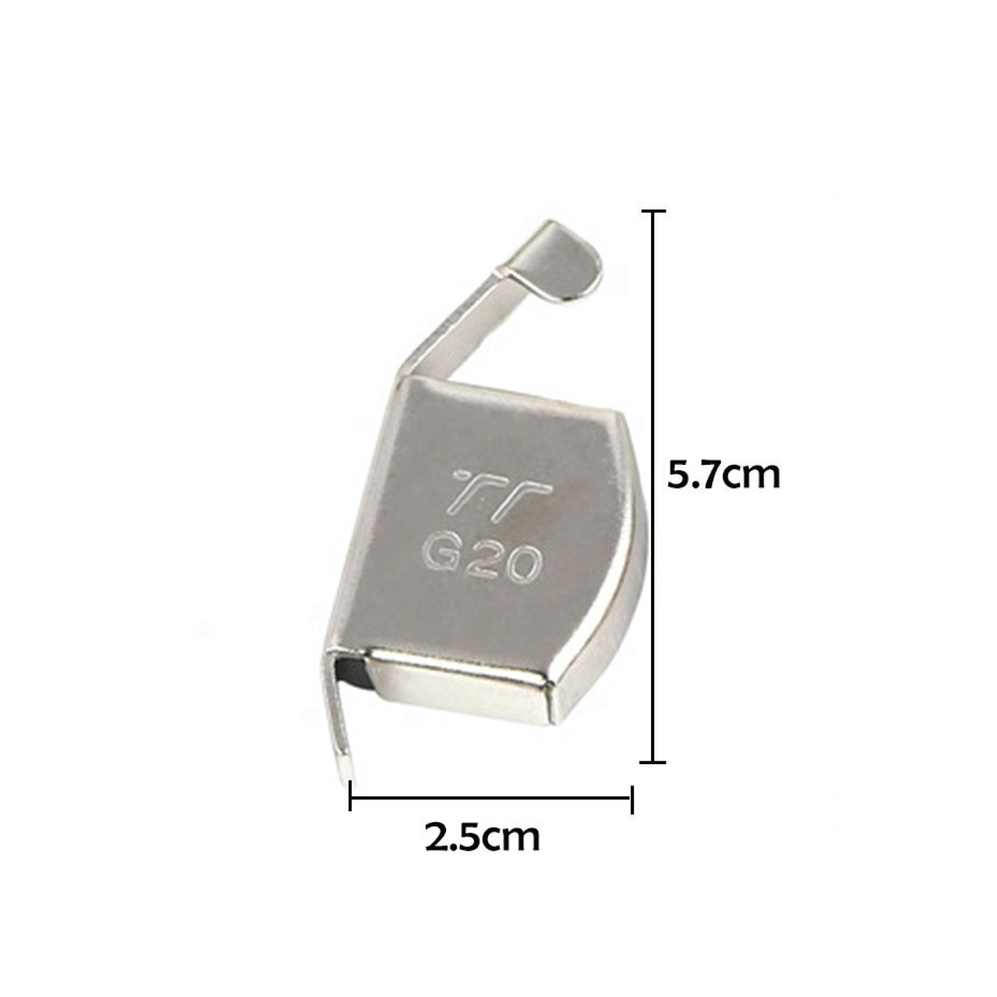 Magnetic Seam Guide Birch Silver Curve Straight Tucks Sewing Machine Accessories-1