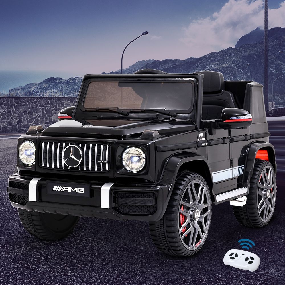 Mercedes-Benz Kids Ride On Car Electric AMG G63 Licensed Remote Cars 12V Black-6