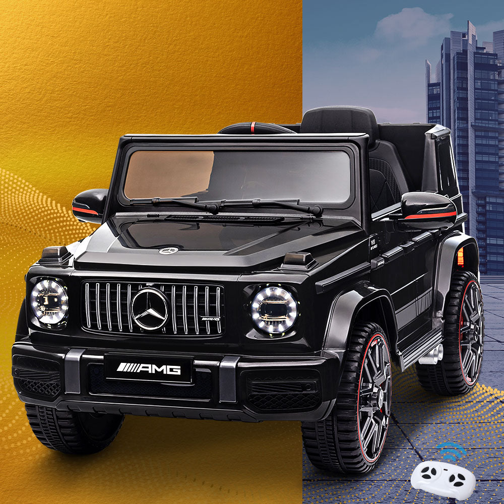 Mercedes-Benz Kids Ride On Car Electric AMG G63 Licensed Remote Cars 12V Black-7