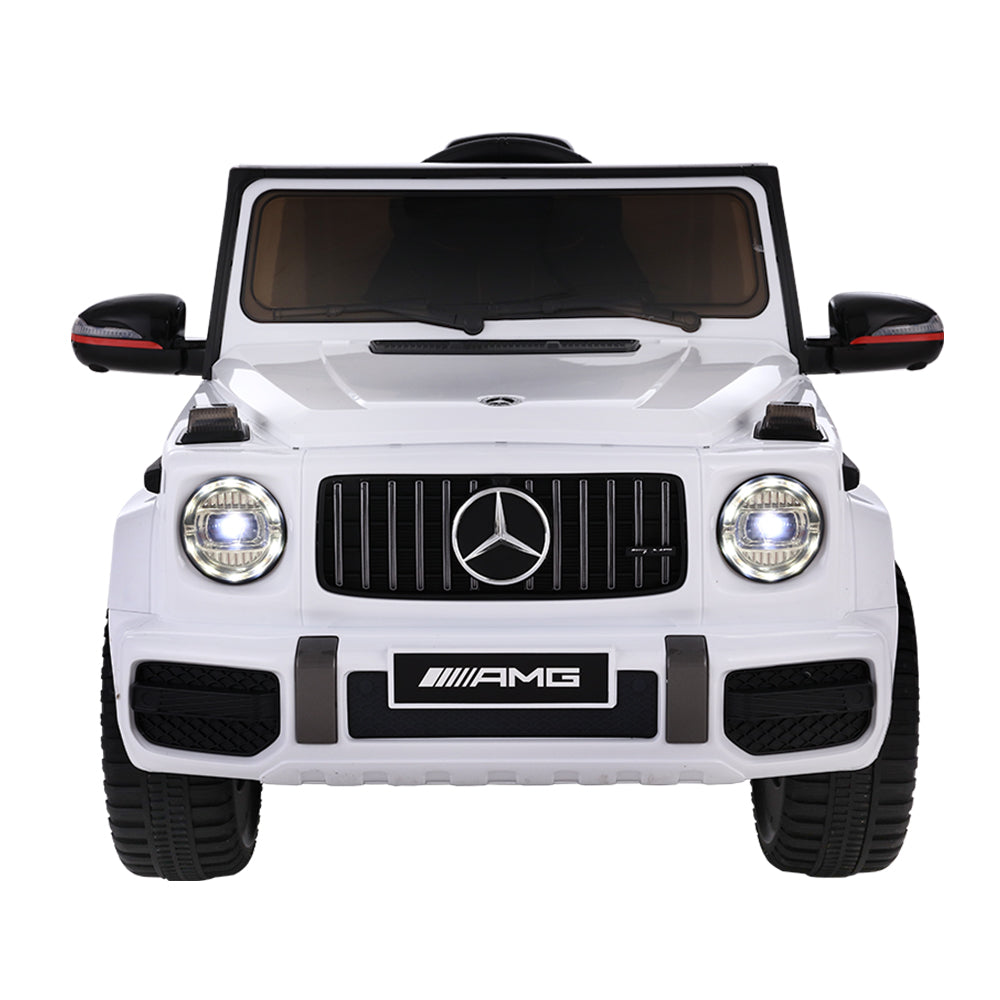 Mercedes-Benz Kids Ride On Car Electric AMG G63 Licensed Remote Cars 12V White-2