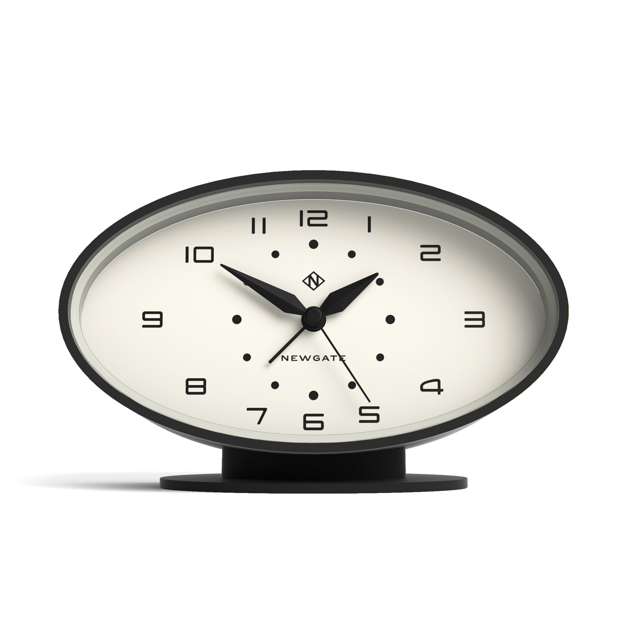 Newgate Ronnie Alarm Clock Black-2