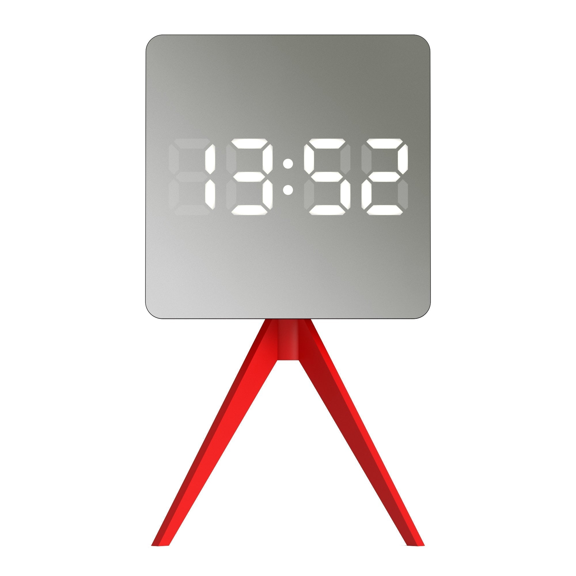 Newgate Space Hotel Droid Led Alarm Clock Red-0