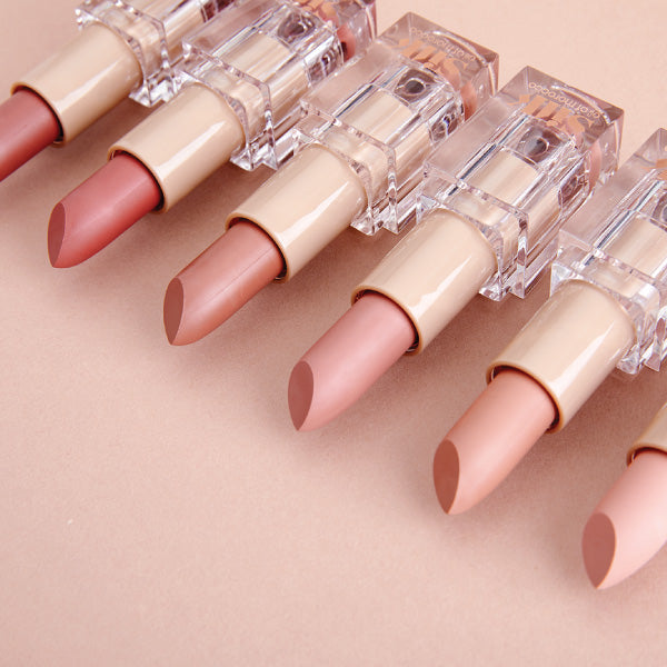 Nude 5 (Mid Tone Rosy Nude) Matte Lipstick by Fernando Hervas-11